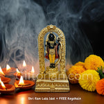 Shri Ram Lala Idol + (FREE Keychain)