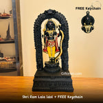 Shri Ram Lala Idol + (FREE Keychain)